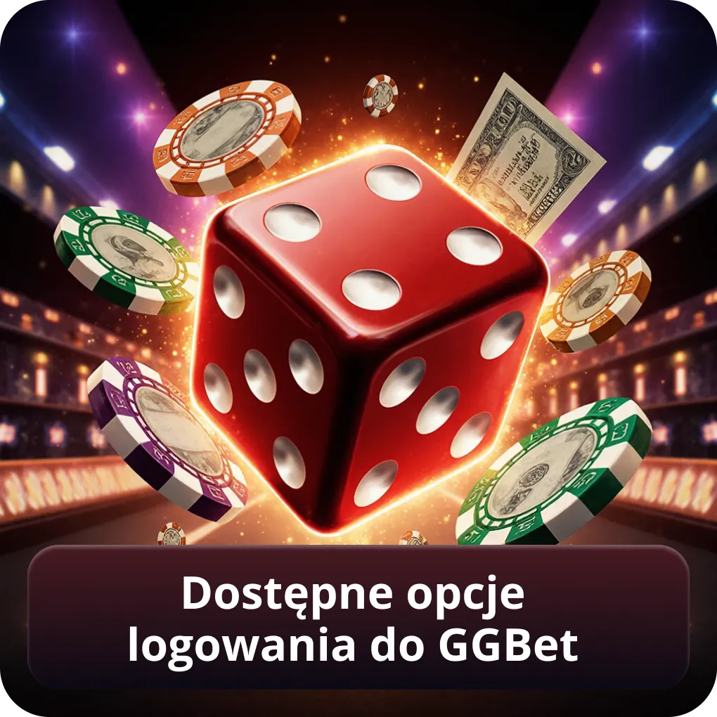 Dostępne opcje logowania do GGBet