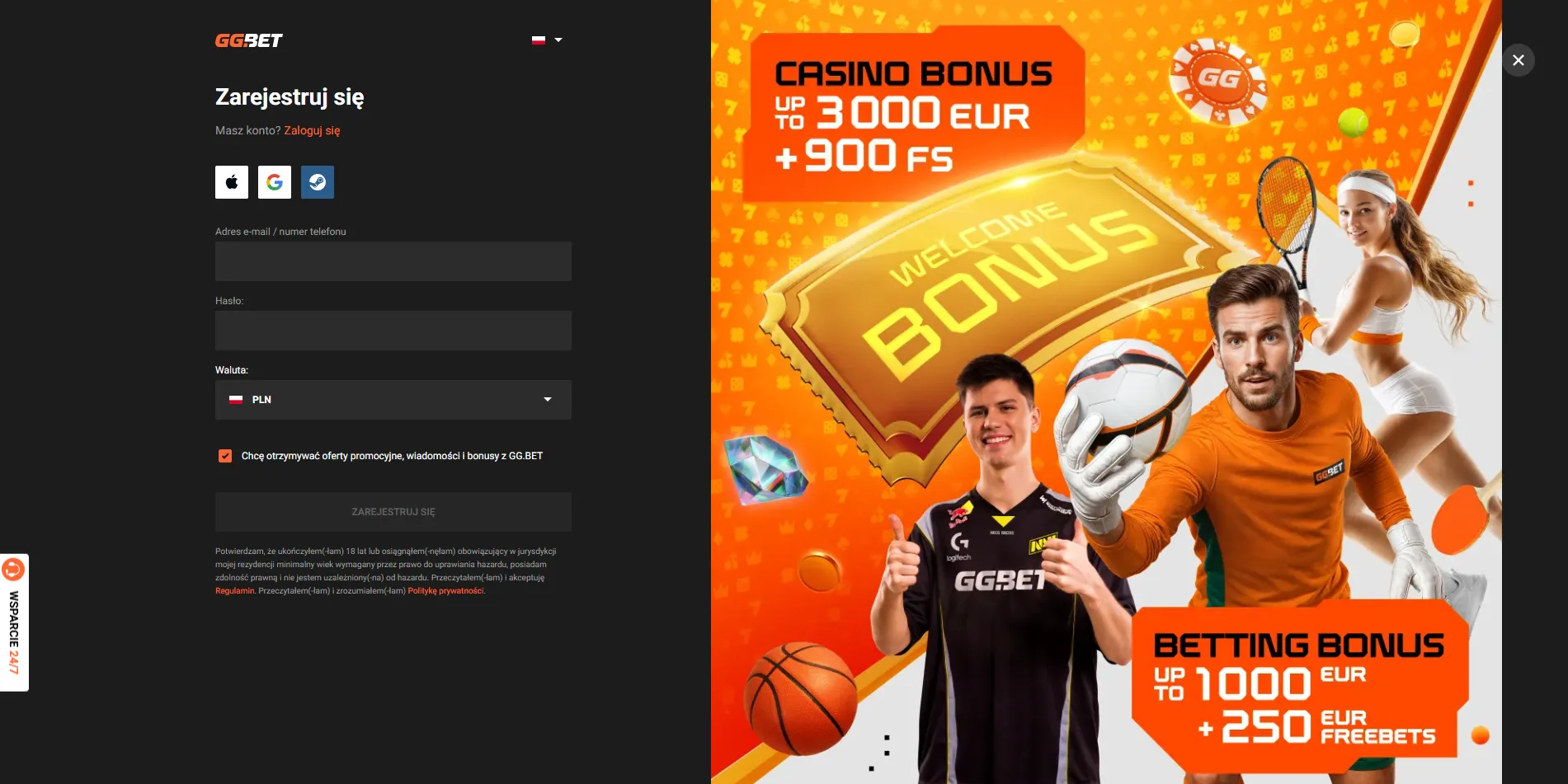Rozwiązywanie problemów z GGBet logowanie